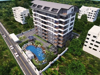 Residential quarter Luxury project in Avsallar, Alanya.