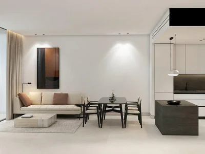 Жилой комплекс Новый проект Luzora Residences с бассейном и гольф-картами для передвижения по острову, в 3 минутах от пляжа, Dubai Islands, Дубай, ОАЭ