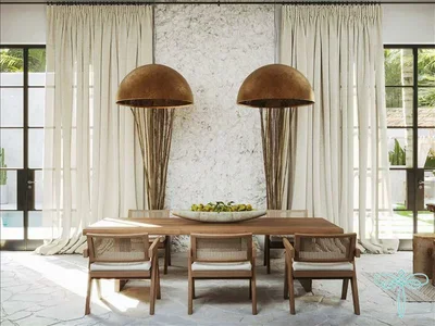 Zespół mieszkaniowy New complex of furnished villas with swimming pools close to Melasti Beach, Bali, Indonesia
