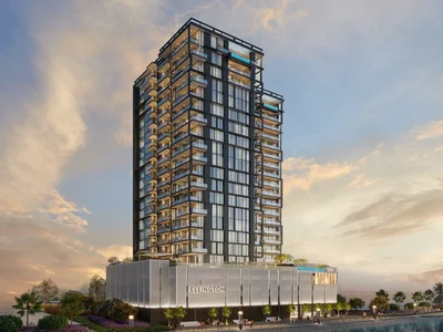 Zespół mieszkaniowy New residence Crestmark on the bank of the canal, near the places of interest, Business Bay, Dubai, UAE