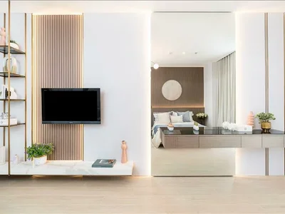 Wohnanlage Q Gardens Lofts — new residence by AYS with a swimming pool and a cinema in JVC, Dubai