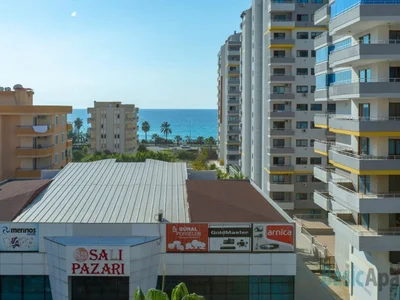 Residential quarter Two-bedroom apartment in the heart of Mahmutlar with Sea views