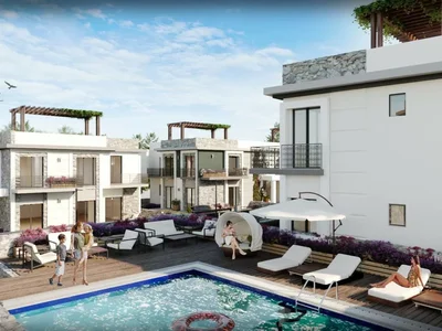 Complejo residencial Novyy proekt s sovremennoy arhitekturoy