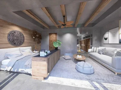 Zespół mieszkaniowy New complex of villas with swimming pools and terraces in one of the most popular areas of Samui, Thailand