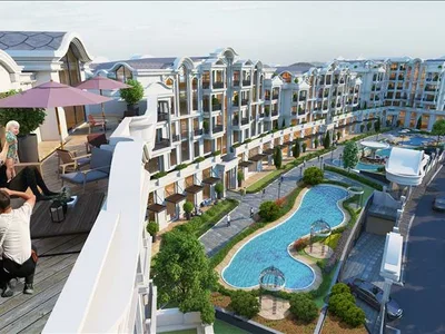 Zespół mieszkaniowy Residence with swimming pools and kids' playgrounds near the city center, Kocaeli, Turkey