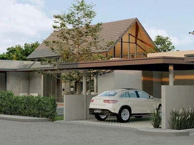 Zespół mieszkaniowy Complex of new single-level villas with swimming pools near the sea, 300 meters from the beach, Samui, Surat Thani, Thailand