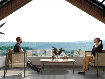 Zespół mieszkaniowy Complex of villas with gardens and picturesque views close to the center of Istanbul, Turkey