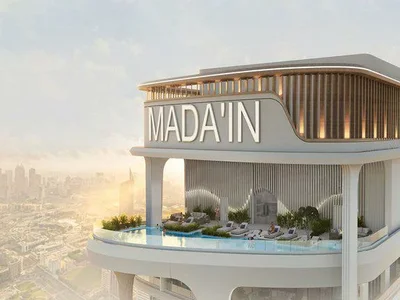 Complejo residencial Spacious apartments and residences with private pools, views of the harbour, yacht club, islands and golf course, Dubai Marina, Dubai, UAE
