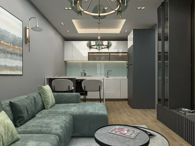 Zespół mieszkaniowy Residential complex with furnished apartments and swimming pool with water park, Mersin, Turkey