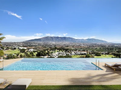 Immeuble Appartements avec vue panoramique dans un complexe de charme à Mijas