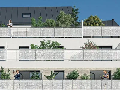 Zespół mieszkaniowy New residential complex 50 m from the Marne River, Alfortville, Ile-de-France, France