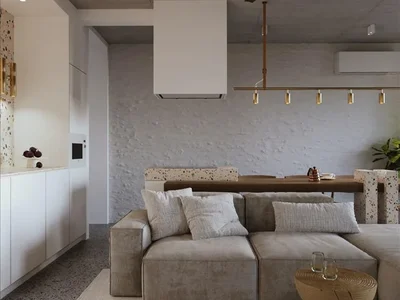 Zespół mieszkaniowy New residence with a swimming pool, an underground parking and a panoramic view, Bali, Indonesia