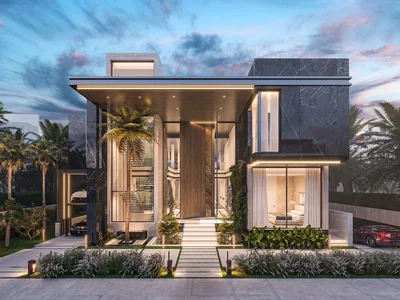 Residential complex Luxury villa in a premium residence Lagoons Venice with a beach close to the autodrome and a polo club, Damac Lagoons, Dubai, UAE