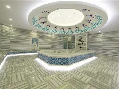 Residential complex New residence with swimming pools and spa centers on the first sea line, Alanya, Turkey