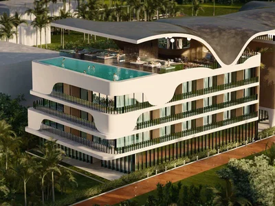 Complexe résidentiel New residence with a swimming pool, a park and a co-working area, Bali, Indonesia