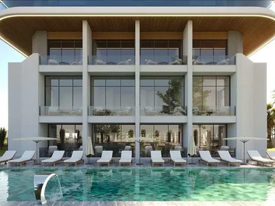 Zespół mieszkaniowy New residence with a swimming pool near international schools, in a prestigious area of Antalya, Turkey