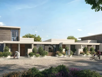 Wohnanlage New complex of townhouses Shamsa with swimming pools and a nature reserve, Expo City, Dubai, UAE