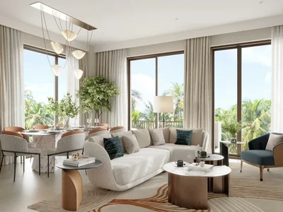 Complejo residencial Cedar Creek Beach — apartments in a residential complex by Emaar with terraces, park and harbour views in Dubai Creek Harbour