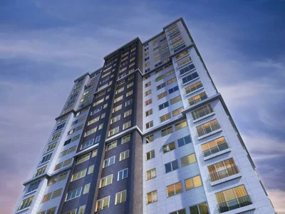 Wohnanlage Residential complex with shops and gym, close to airport and metro station, Kartal, Istanbul, Turkey