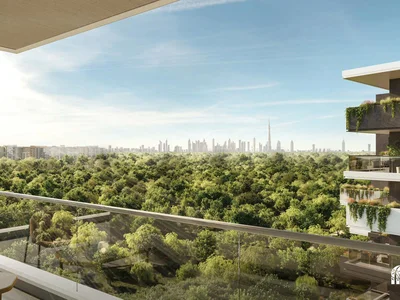 Residential complex Prestigious apartments in the new green complex Ghaf Woods, Dubai, UAE