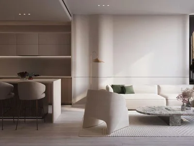 Complejo residencial New Starlight Residence with a swimming pool, lounge areas and a co-working space, Al Jaddaf, Dubai, UAE