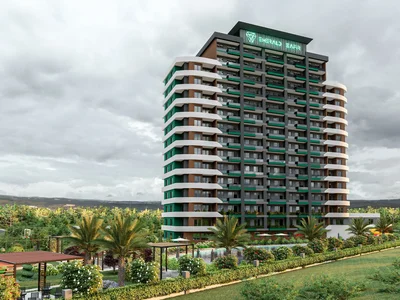 Residential complex Residential complex with water park, swimming pool and sports grounds, 700 metres to the sea, Mersin, Turkey