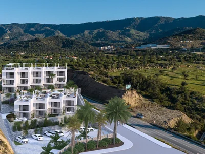 Apartment building NCP-115 DDeja Blue Sunset is a boutique beachfront development in Kyrenia, North Cyprus
