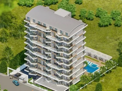 Residential complex  Project under construction in Mahmutlar