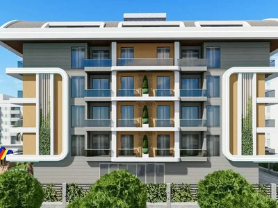 Zespół mieszkaniowy Residential complex in the city center, 300 meters from the sea, Alanya, Turkey