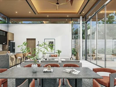 Wohnanlage New complex of modern villas with swimming pools close to the beach and an international school, Phuket, Thailand