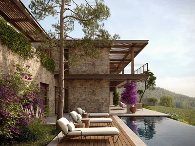 Complexe résidentiel New residence with a private beach and a spa close to the center of Bodrum, Turkey