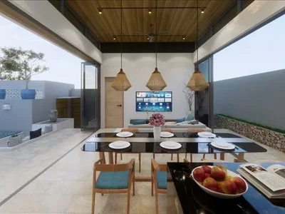 Zespół mieszkaniowy New complex of villas with swimming pools near the beach, Maenam, Samui, Thailand