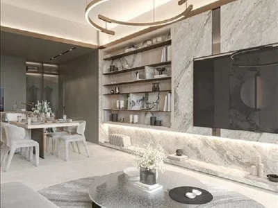 Wohnanlage New Mayfair Gardens Residence with a swimming pool, a garden and panoramic views close to Burj Khalifa and Dubai Canal, Al Satwa, Dubai, UAE