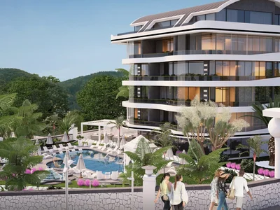 Wohnviertel Luxury complex in Kargicak, Alanya