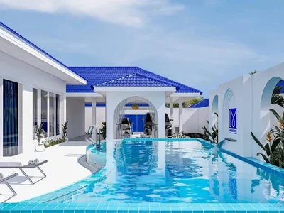 Complexe résidentiel New residential complex of furnished villas in Taling Ngam, Samui, Thailand