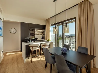 Apartamentowiec Duplex Penthouse with Panoramic Adriatic Views – Porto Montenegro