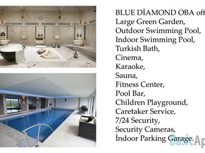 Dzielnica mieszkaniowa Alanya's Diamond in Oba  - Basic Apartment