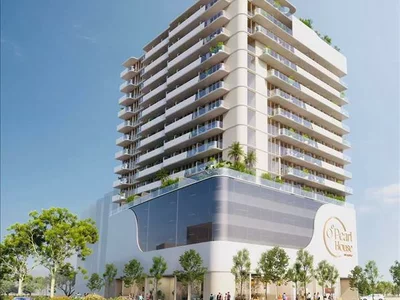 Жилой комплекс Новая резиденция Pearl House с бассейном и зеленой зоной, JVC, Дубай, ОАЭ