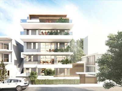 New residence with a swimming pool and a panoramic view in a prestigious area of Athens, Greece