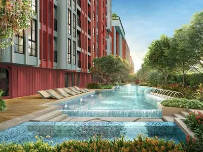 Complexe résidentiel New residence with swimming pools, gardens and a co-working area, Phuket, Thailand