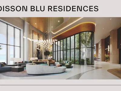 Complexe résidentiel Hotel rooms at Radisson Blu Residences Batumi.