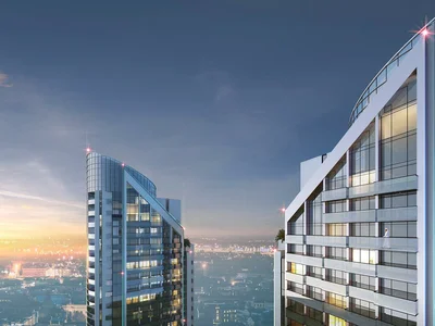 Residential complex Cloud Tower — new residence by Tiger Group with swimming pools and a panoramic view in JVT, Dubai