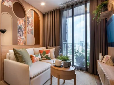 Zespół mieszkaniowy High-riser residence with swimming pools and a picturesque view, Bangkok, Thailand