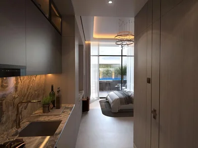 Complejo residencial New complex of furnished apartments DGM Vision with swimming pools, a kindergarten and panoramic views, Jumeirah Garden City, Dubai, UAE