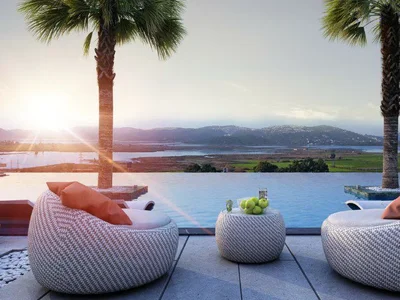 Complejo residencial Lake view apartments in a new residential complex with a swimming pool and a fitness center, Bodrum, Turkey
