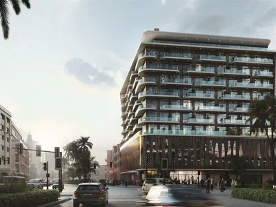 Complexe résidentiel New premium residence Vitality with swimming pools, a co-working area and a restaurant, JVC, Dubai, UAE