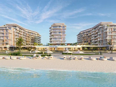 Complejo residencial New Flora Isle Beach Front Residences with a private beach and a spa center, Dubai Islands, Dubai, UAE