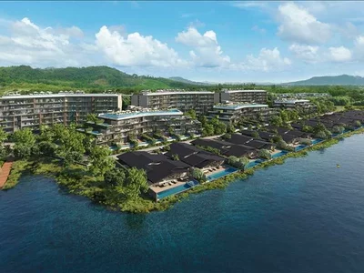 Complexe résidentiel New complex of apartments and villas with swimming pools, Phuket, Thailand