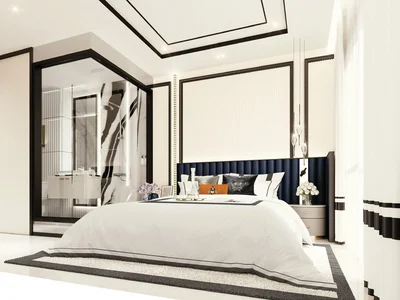 Zespół mieszkaniowy New residence with swimming pools, a garden and a spa center, Pattaya, Thailand