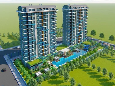 Wohnviertel Luxury residential complex - Mahmutlar